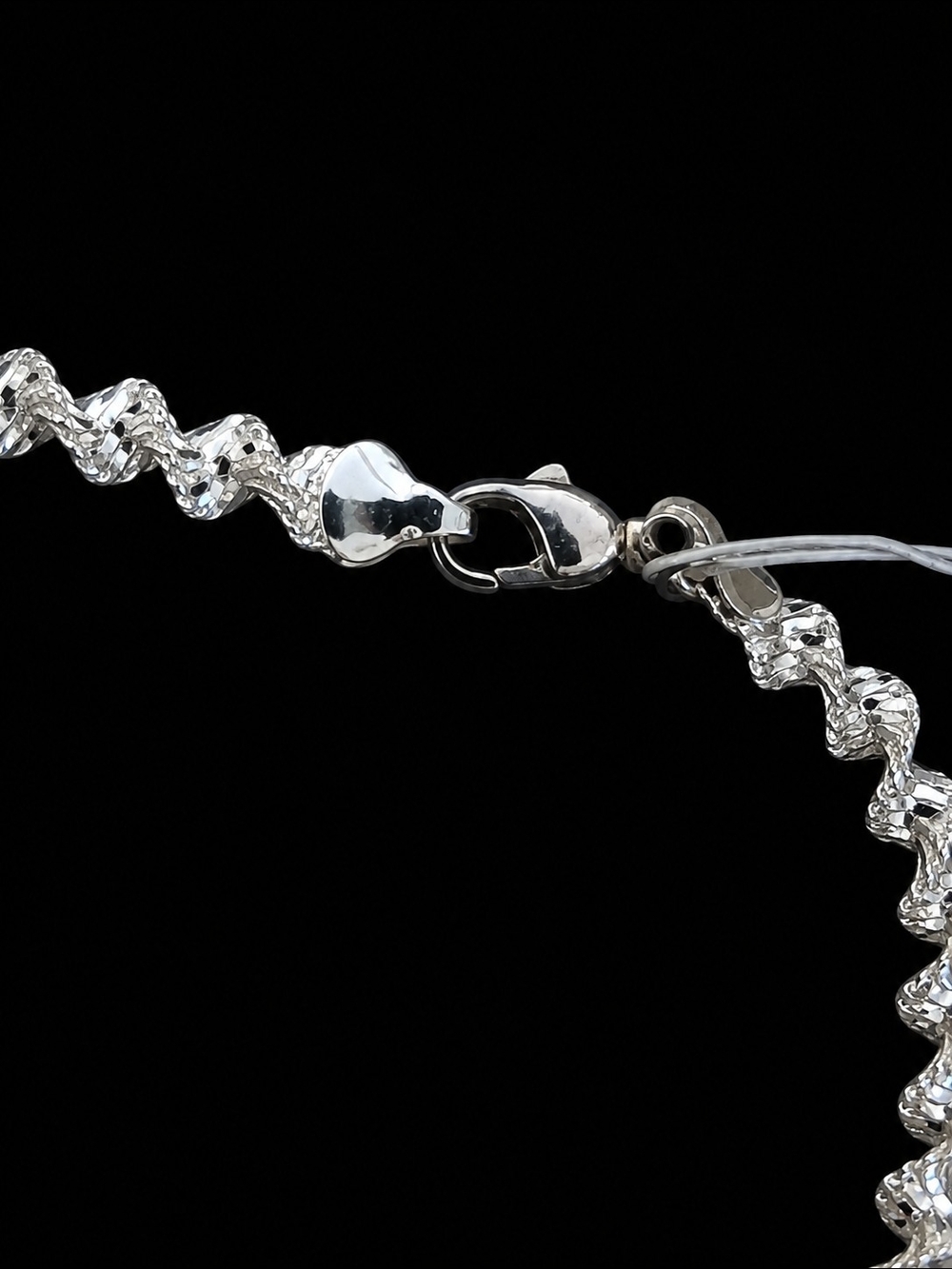 Napier Silver-Tone Sparkle Chain Necklace - Picture 3 of 3